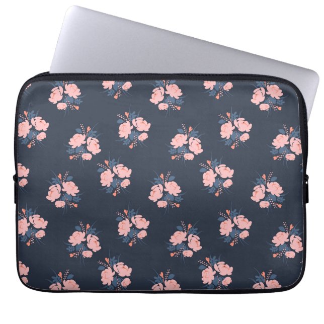 ケシの花 ラップトップスリーブ (正面)