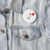 ケシの花 缶バッジ (インサイチュ)