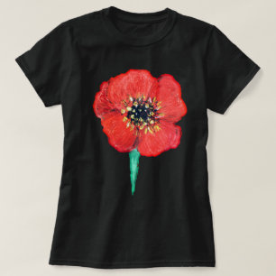 ケシの花 Tシャツ
