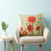 ケシの詰め込み クッション (椅子)