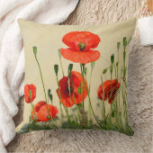 ケシの詰め込み クッション (ブランケット)