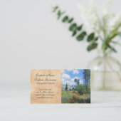 ケシの車線はセントマーチンクロード・モネの守備につきます 名刺 (スタンド正面)