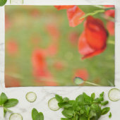 ケシの野外炊事場タオルのケシ キッチンタオル (折り畳み)