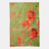 ケシの野外炊事場タオルのケシ キッチンタオル (縦)