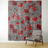 ケシの霞 タペストリー (インサイチュ)