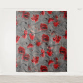 ケシの霞 タペストリー (正面)