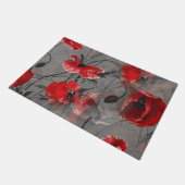 ケシの霞 ドアマット (アングル)