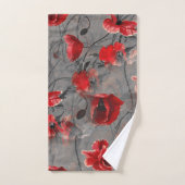 ケシの霞 バスタオルセット (ハンドタオル)