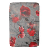 ケシの霞 バスマット (正面縦)