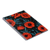 ケシの黒は赤と青 ノートブック (右側)