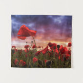 ケシの|分野の記憶 タペストリー (正面(横))