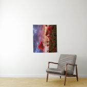 ケシの|分野の記憶 タペストリー (インサイチュ)