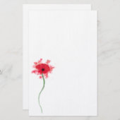 ケシのnotepaper 便箋 (正面/裏面)