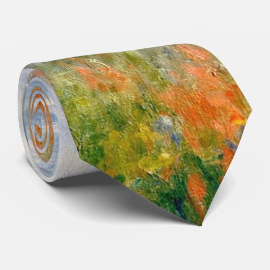 ケシはクロード・モネによってアルジャントゥーユの近くで守備につきます ネクタイ (ロール)