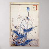 ケシを越えた中山菅久道の鳥|過去記事 ポスター (正面)