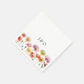 ケシカラフルキの野結婚花 スタンダードカクテルナプキン (角)