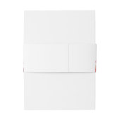 ケシカラフルキの野結婚花 招待状ベリーバンド (裏面例)