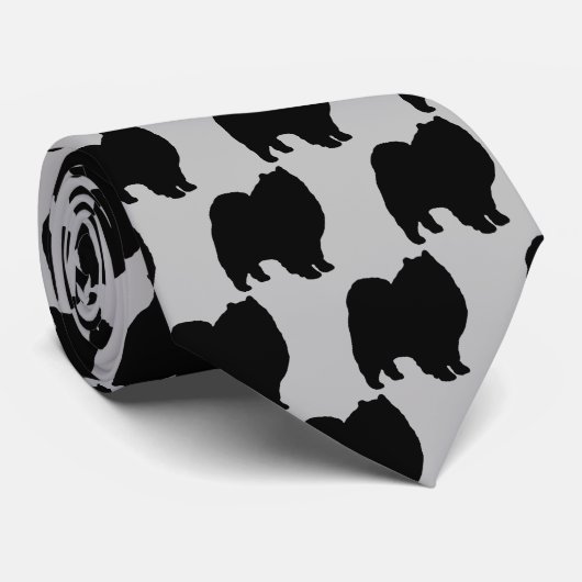ケシャンドドッグシルエット ネクタイ (ロール)