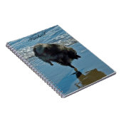 ケシャンドバレエ写真 – かわいいオリジナルドッグアート ノートブック (右側)