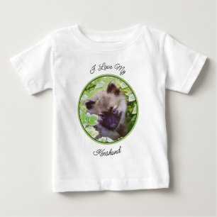 ケシャンドパピー絵画・イン・ザ・ガーデンオリジナル ベビーTシャツ