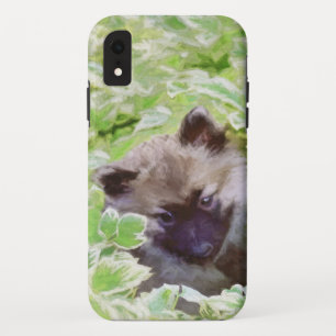 ケシャンドパピー絵画・イン・ザ・ガーデンオリジナル iPhone XRケース