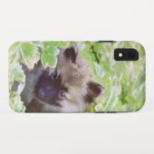 ケシャンドパピー絵画・イン・ザ・ガーデンオリジナル Case-Mate iPhoneケース (裏面(横))