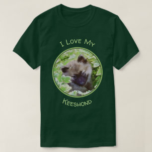 ケシャンドパピー絵画・イン・ザ・ガーデンオリジナル Tシャツ