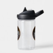 ケシャンドプレイタイ絵画ムのアイテム – かわいいオリジナルドッグアート ウォーターボトル (左面)