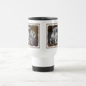 ケシャンドプレイタイ絵画ムのアイテム – かわいいオリジナルドッグアート トラベルマグ (中央)