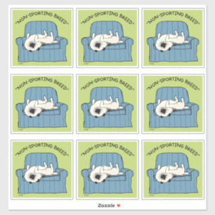 ケシャンド非スポーツの品種   犬おもしろいを飼う シール