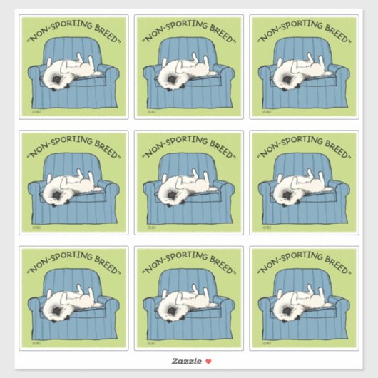 ケシャンド非スポーツの品種 | 犬おもしろいを飼う シール (シート)