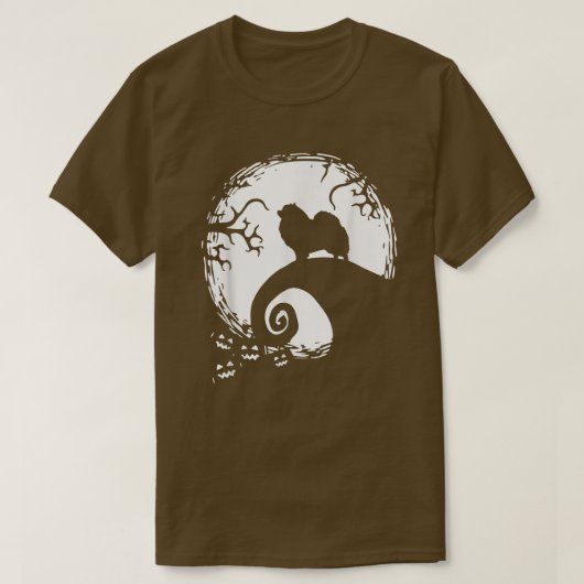 ケシュンドと月 ハロウィン Tシャツ (デザイン正面)