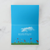 ケシ付き夏用ロープデザイン カード (内部)