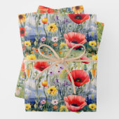 ケシ包み紙 ラッピングペーパーシート (インサイチュ)