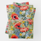 ケシ包み紙 ラッピングペーパーシート (インサイチュ)