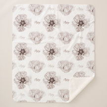 ケシ図解入りの、写真付きのの花