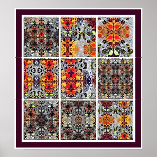 ケシ園のポスター ポスター (正面)