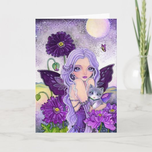 ケシ夜冒険-空白のなカード カード (正面)