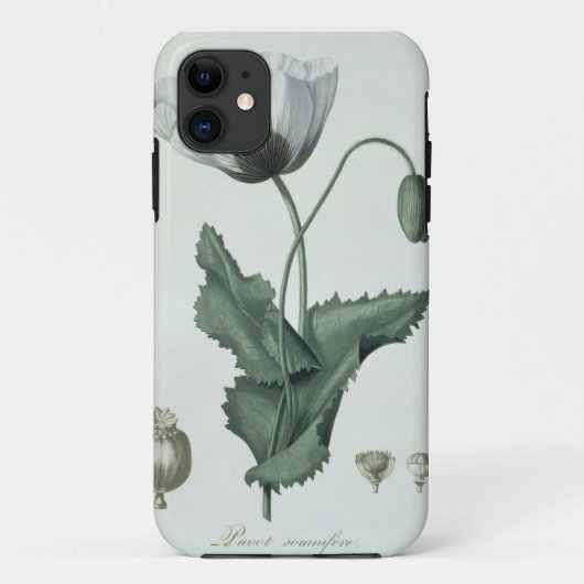 ケシ属- 「Phytographie Medicale」からのsomniferum Case-Mate iPhoneケース (裏面)