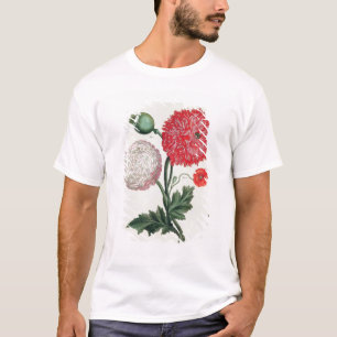 ケシ属- somniferumおよびGによって刻まれるケシ属のrheas Tシャツ