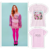 ケシ来ートの多くの型枠シャツの天使 Tシャツ