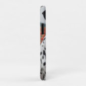 ケシ畑に眠っているハンサムなダレメーションドッグ。 Case-Mate iPhoneケース (裏面/右)