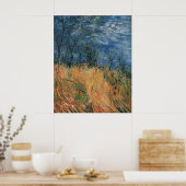 ケシ畑の端1887、ファンゴッホ ポスター (キッチン)