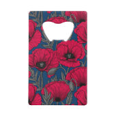 ケシ畑 クレジットカード栓抜き (裏面)