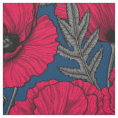 ケシ畑 ファブリック (見本)