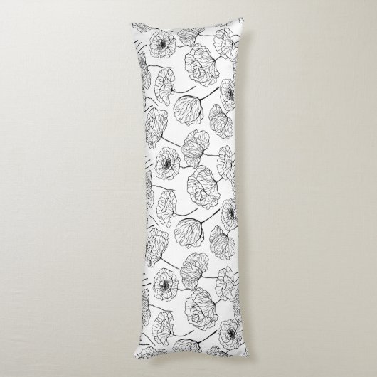 ケシ畑 ボディピロー (裏面 (縦))