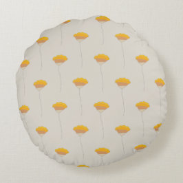 ケシ畑 ラウンドクッション