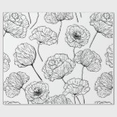 ケシ畑 ラッピングペーパー (フラット)