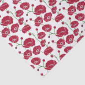 ケシ畑（赤） 薄葉紙 (詳細)