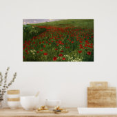 ケシ畑， 1896 ポスター (キッチン)